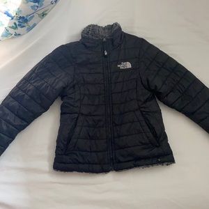 Girls Black size 6 XS Black North Face